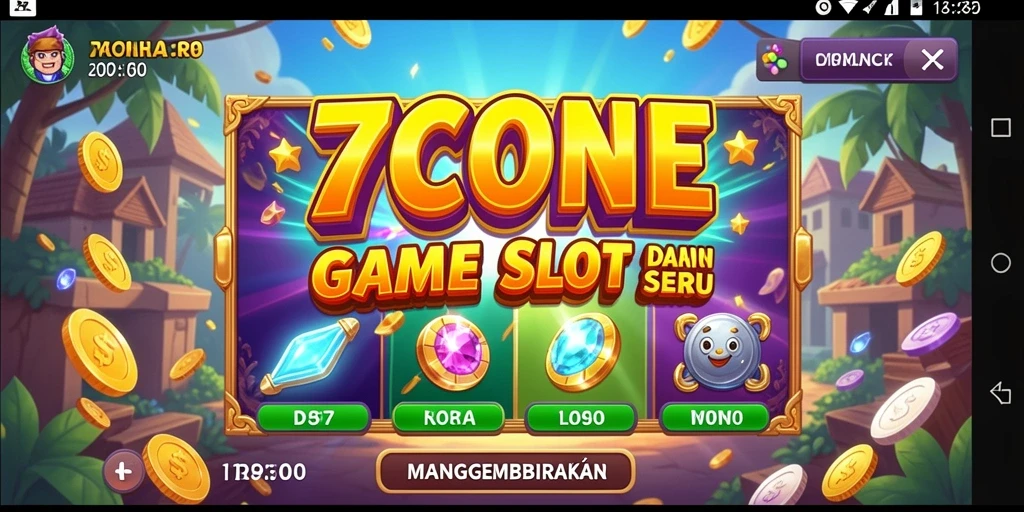 Screenshot utama dari game Slot yang menampilkan momen mendebarkan.