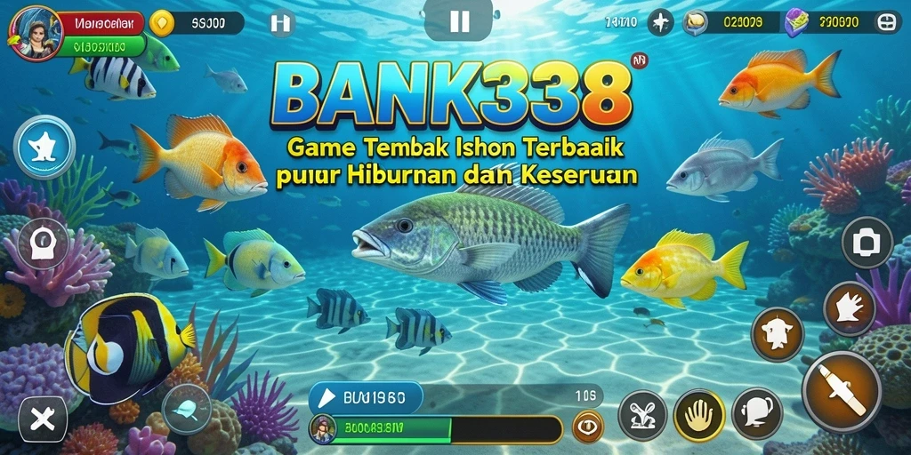 Tampilan gameplay dinamis dari BANK338 yang seru dan penuh tantangan.