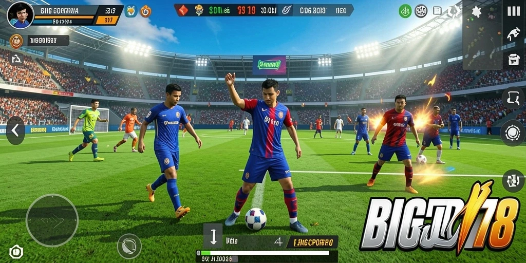 Tampilan menarik dari gameplay BIGCOR78 yang menampilkan pertandingan olahraga.