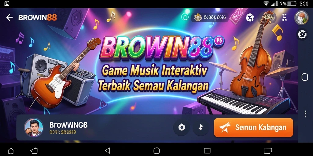 Tampilan gameplay BROWIN88 yang seru dan interaktif.