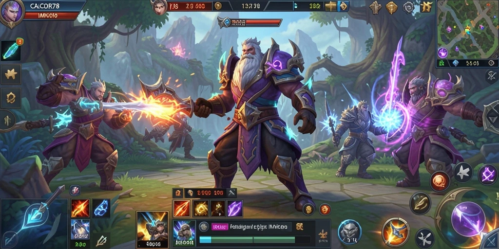 Gambaran gameplay mendalam dalam dunia MMORPG yang menakjubkan.