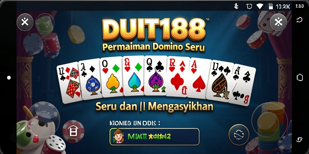 Screenshot gameplay seru permainan Domino di DUIT188.