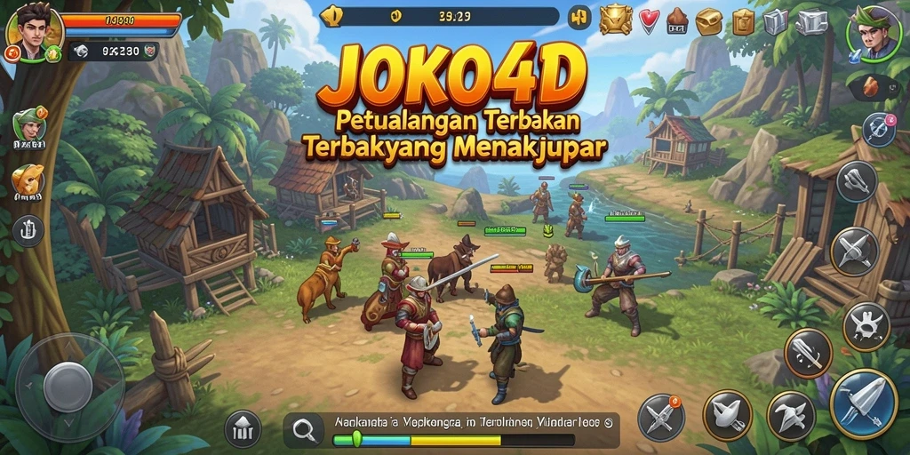 Tampilan menakjubkan dari gameplay Open World JOKO4D.