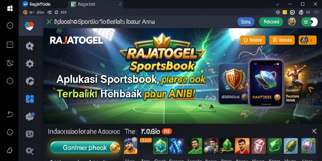 Gameplay menarik di aplikasi Sportsbook RAJATOGEL.